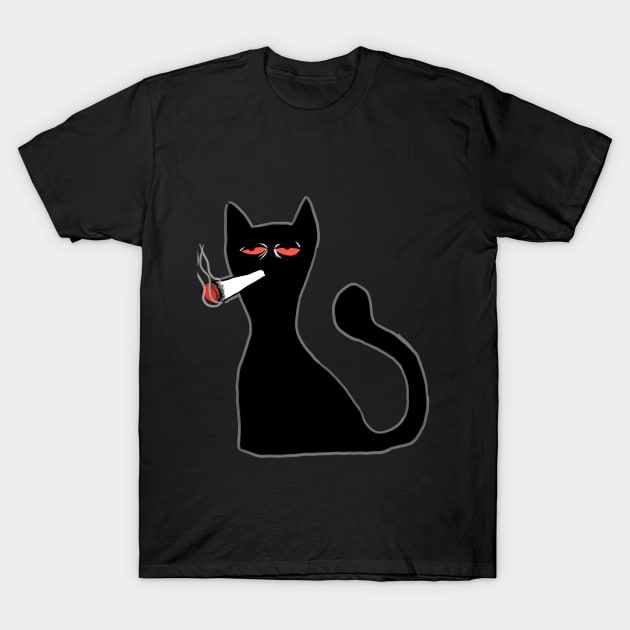 Relaxed Cat T-Shirt by DC ´s Store